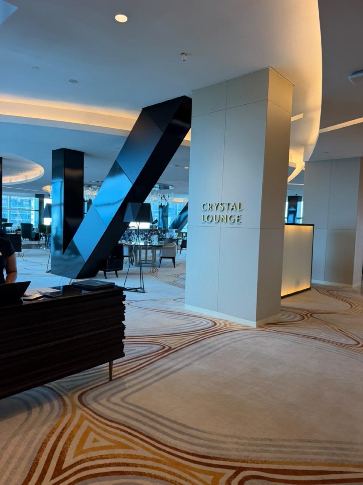 The Crystal Lounge at NUWA